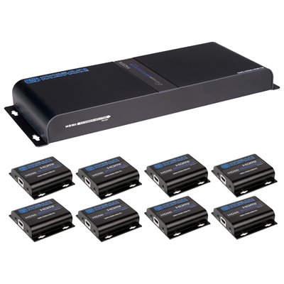 HDMI extender splitter set 1080p60 by Ocean Matrix