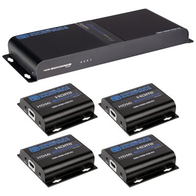 1x4 HDMI Extender Splitter Set by Ocean Matrix