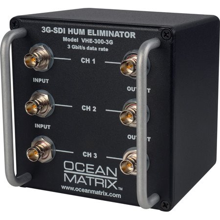 Ocean Matrix 3G-HD-SDI and SDI 3-Channel Video Hum Eliminator