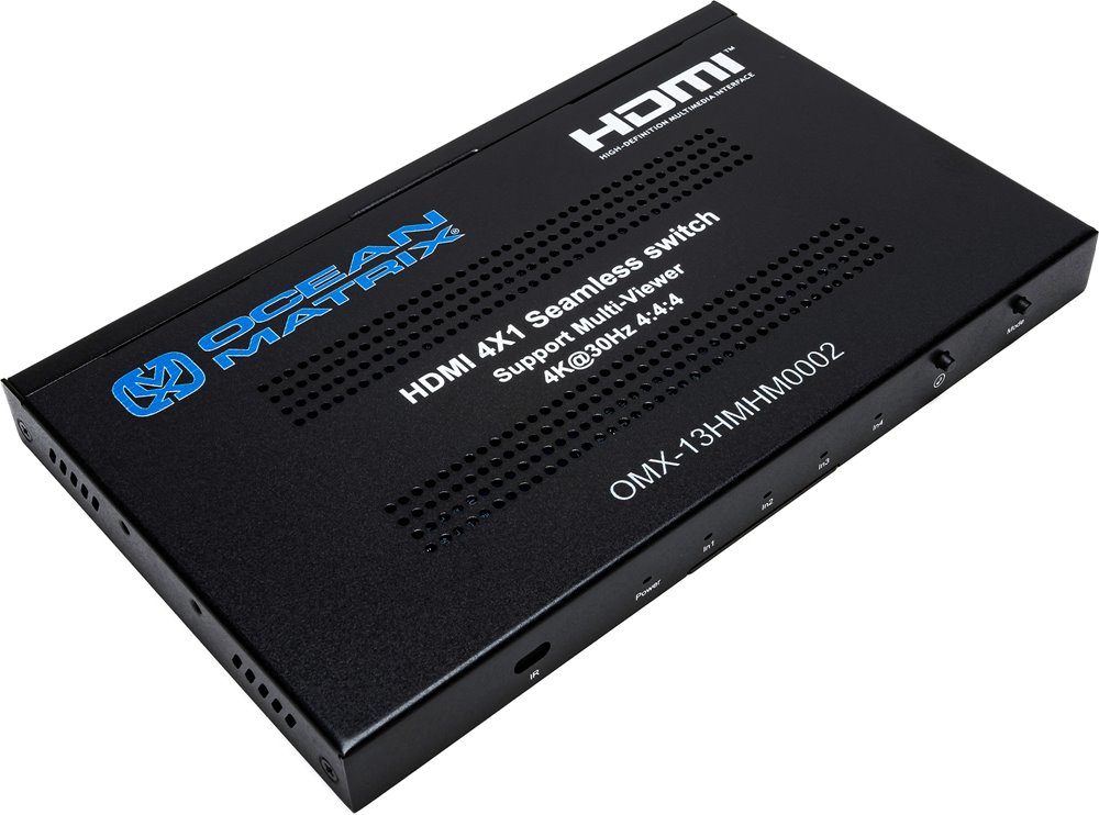 OMX-13HMHM0002 4K HDMI 4 x 1 Multi-Viewer with IR Control